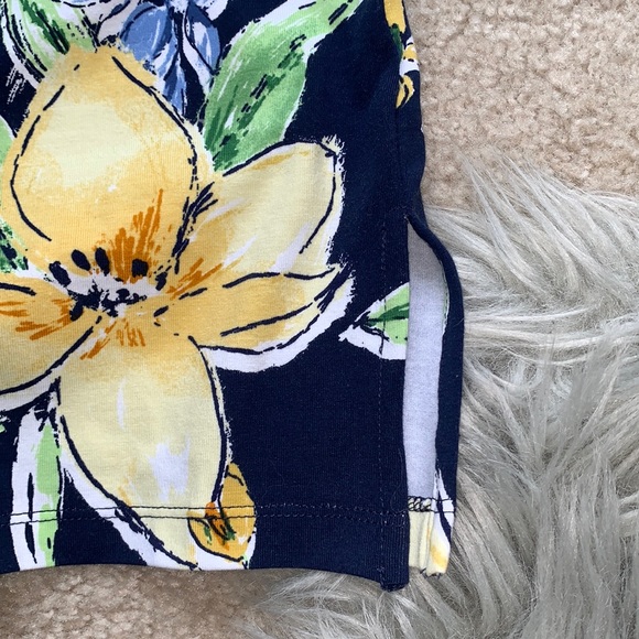 Alfred dunner short sleeve navy blue/floral Womens Small NWT - Picture 3 of 6